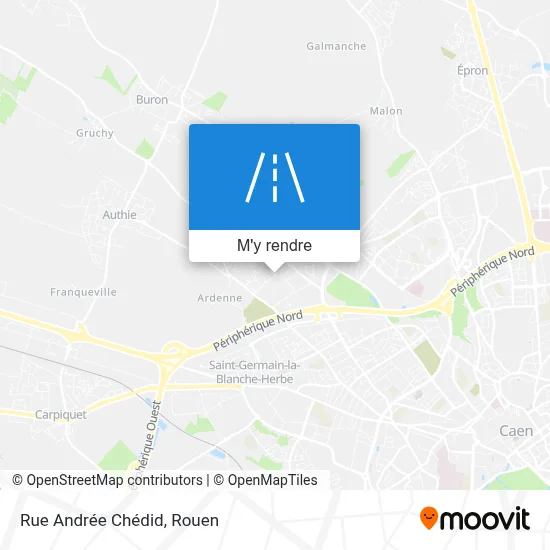 Rue Andrée Chédid plan
