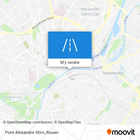 Pont Alexandre Stirn plan