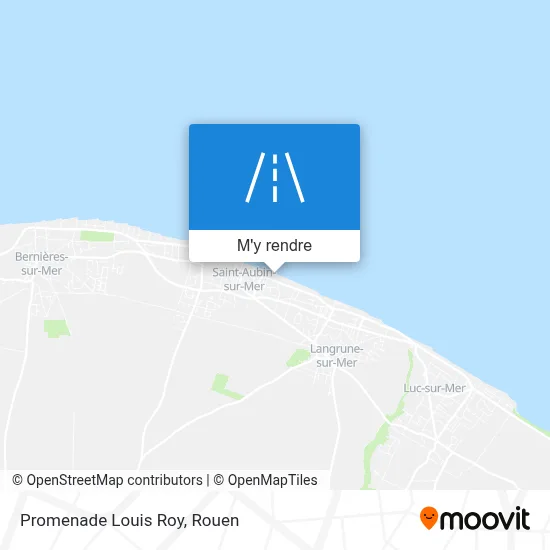 Promenade Louis Roy plan