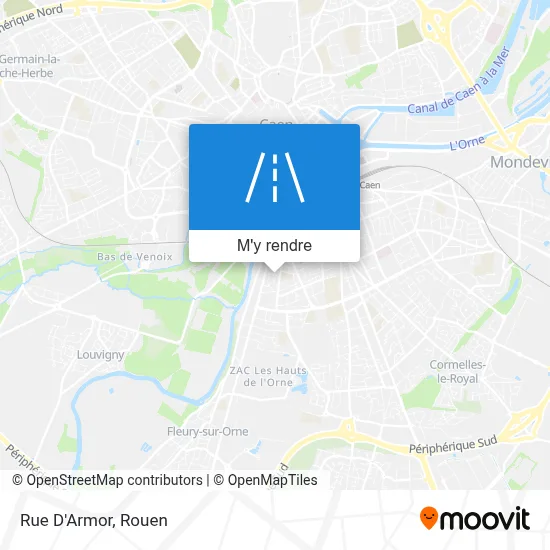 Rue D'Armor plan