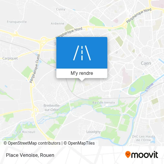 Place Venoise plan
