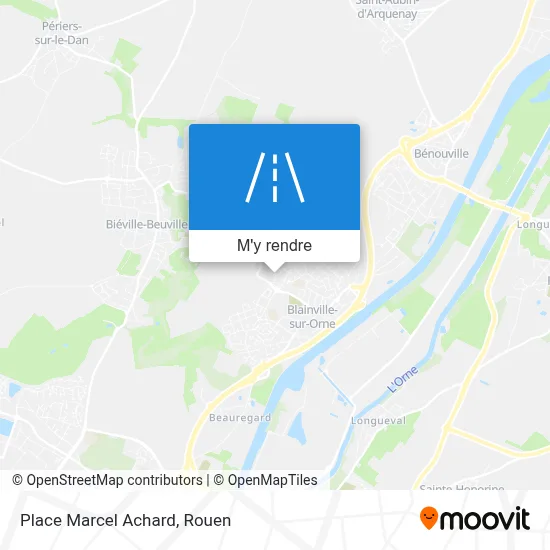 Place Marcel Achard plan