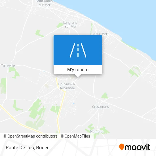 Route De Luc plan