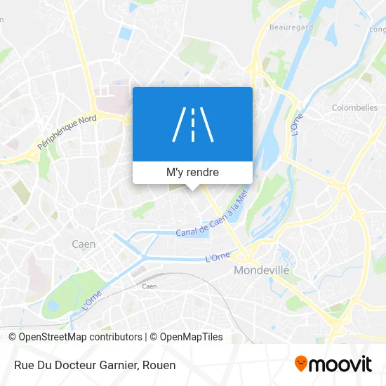 Rue Du Docteur Garnier plan
