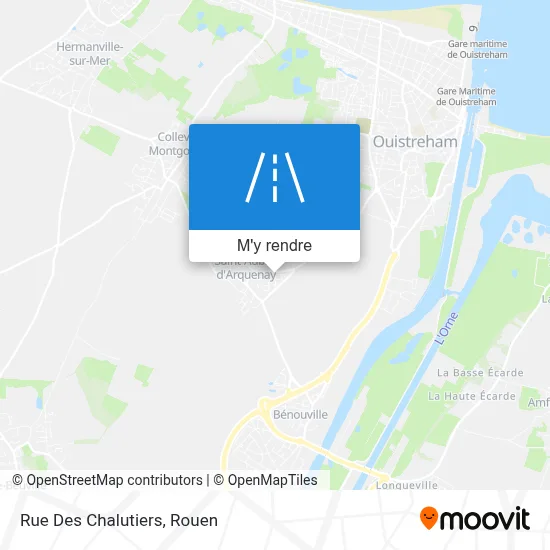 Rue Des Chalutiers plan