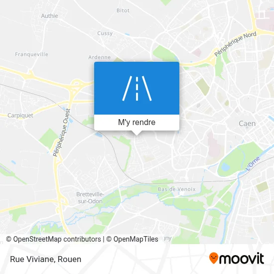 Rue Viviane plan