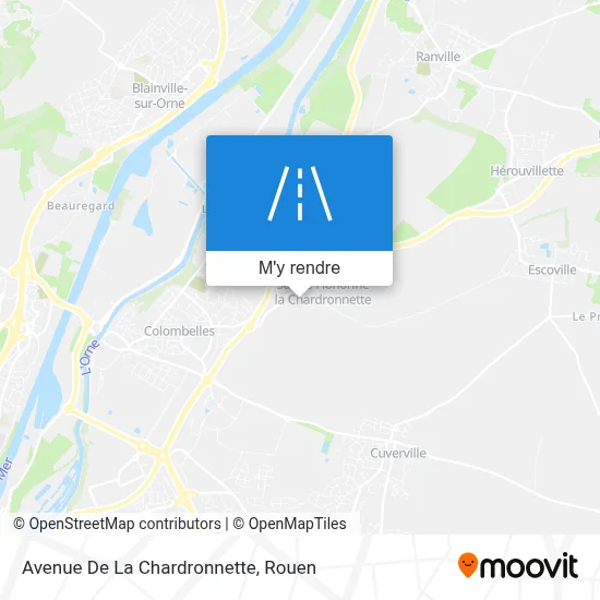 Avenue De La Chardronnette plan