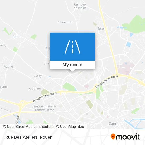 Rue Des Ateliers plan