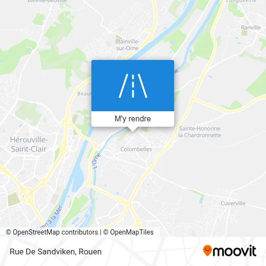 Rue De Sandviken plan
