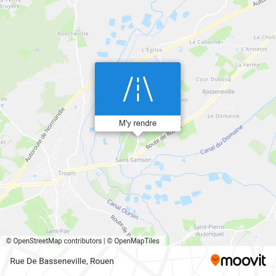 Rue De Basseneville plan