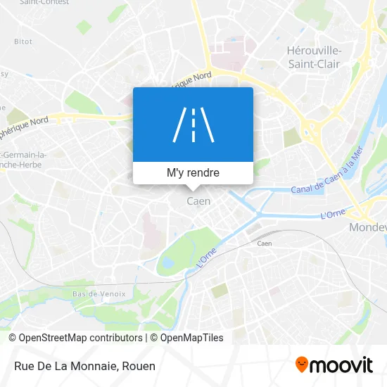 Rue De La Monnaie plan