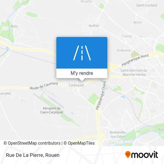 Rue De La Pierre plan