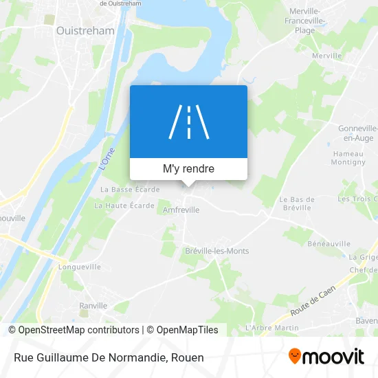 Rue Guillaume De Normandie plan