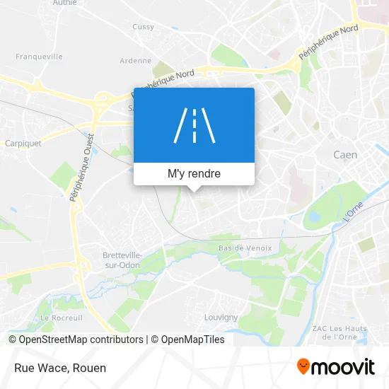 Rue Wace plan