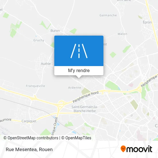 Rue Mesentea plan