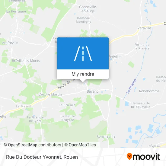 Rue Du Docteur Yvonnet plan