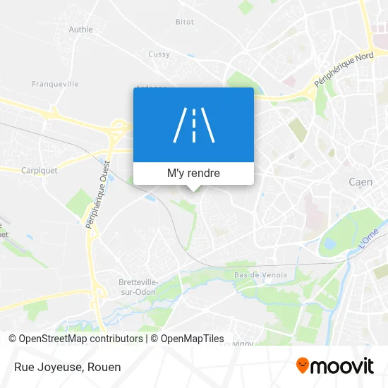 Rue Joyeuse plan