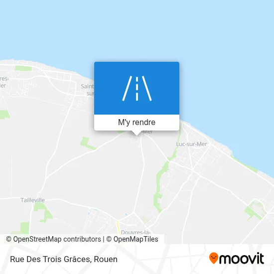 Rue Des Trois Grâces plan