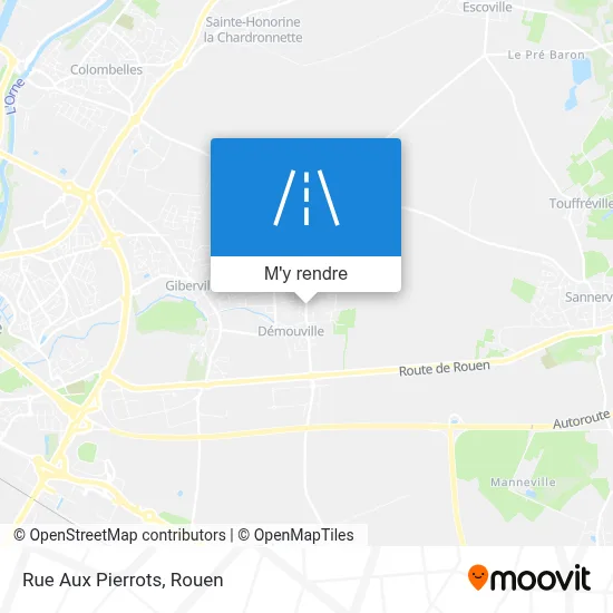 Rue Aux Pierrots plan