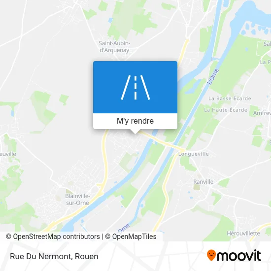 Rue Du Nermont plan