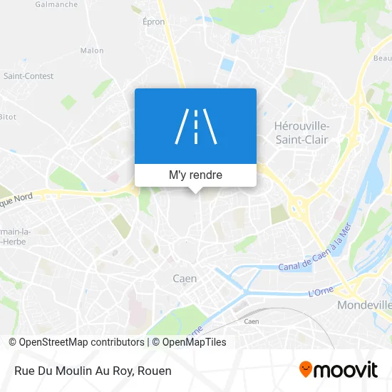 Rue Du Moulin Au Roy plan