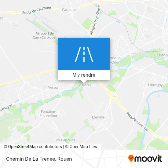 Chemin De La Frenee plan