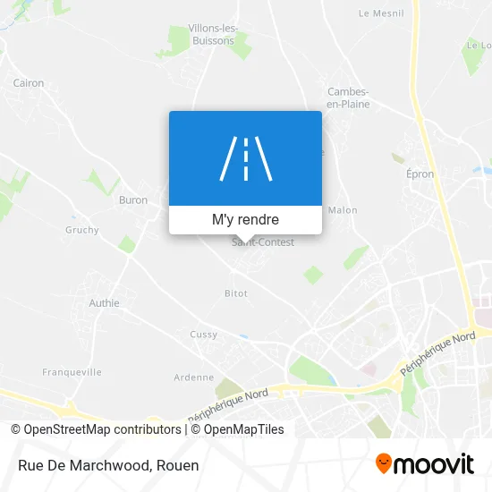 Rue De Marchwood plan