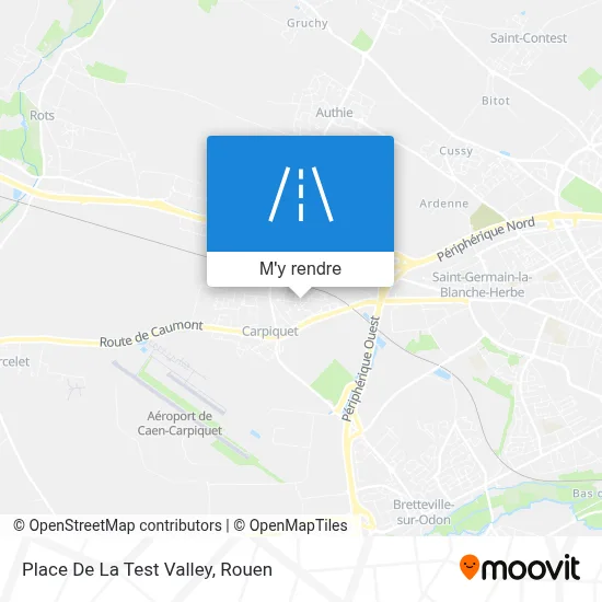 Place De La Test Valley plan