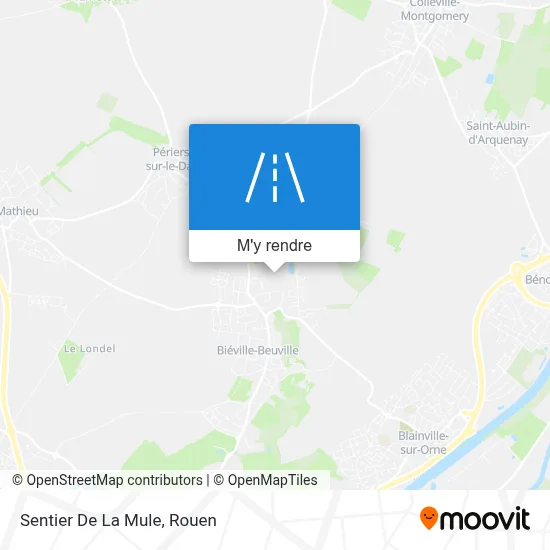 Sentier De La Mule plan