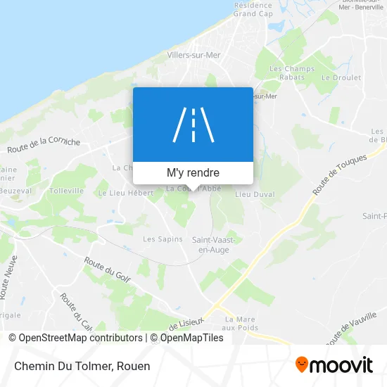 Chemin Du Tolmer plan