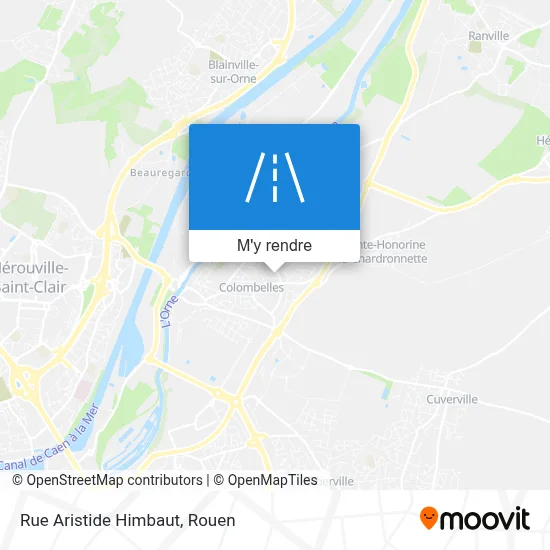 Rue Aristide Himbaut plan