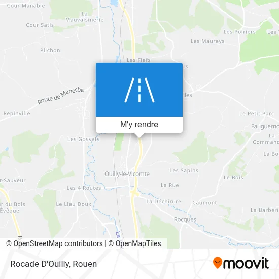Rocade D'Ouilly plan