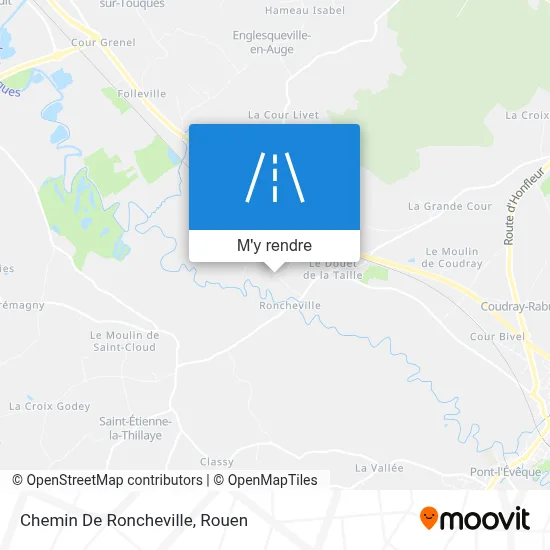 Chemin De Roncheville plan