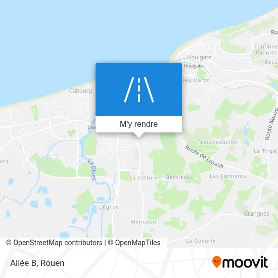 Allée B plan