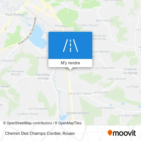 Chemin Des Champs Cordier plan