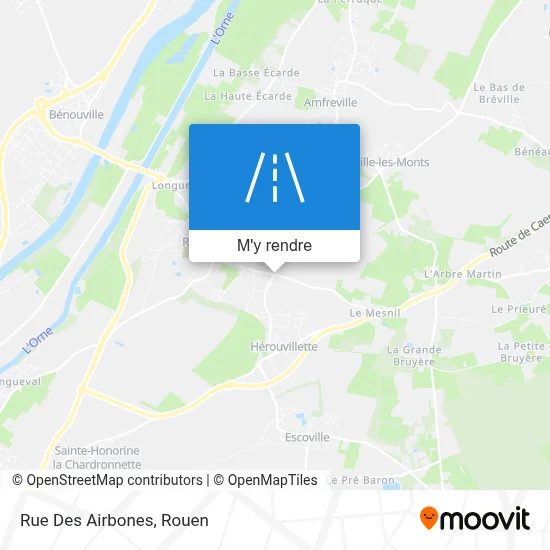 Rue Des Airbones plan
