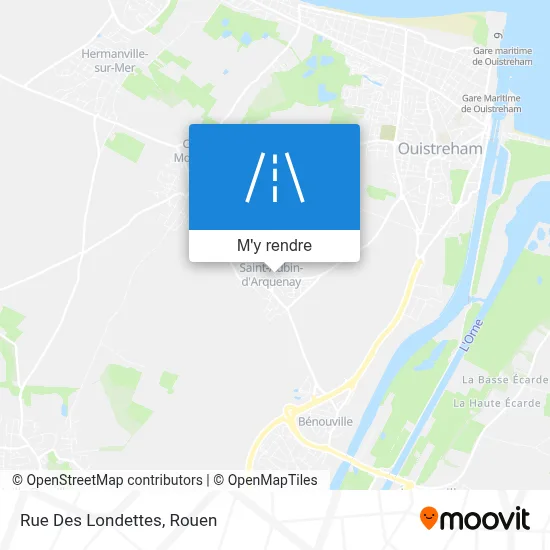 Rue Des Londettes plan