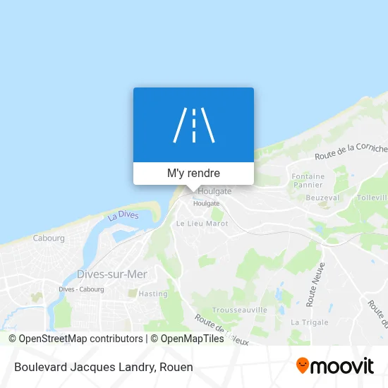 Boulevard Jacques Landry plan