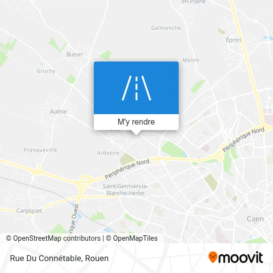Rue Du Connétable plan