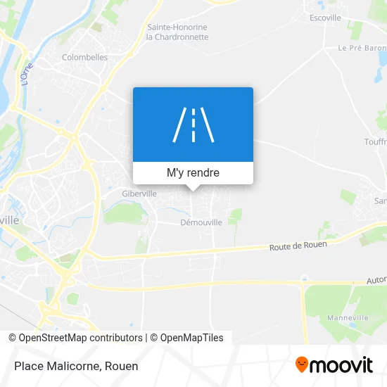 Place Malicorne plan