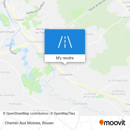 Chemin Aux Moines plan