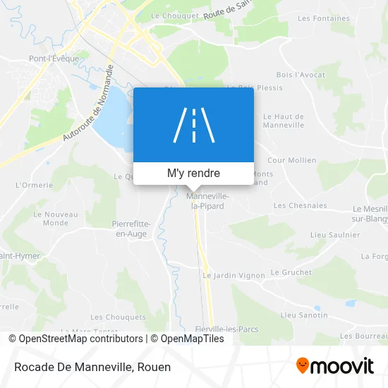 Rocade De Manneville plan