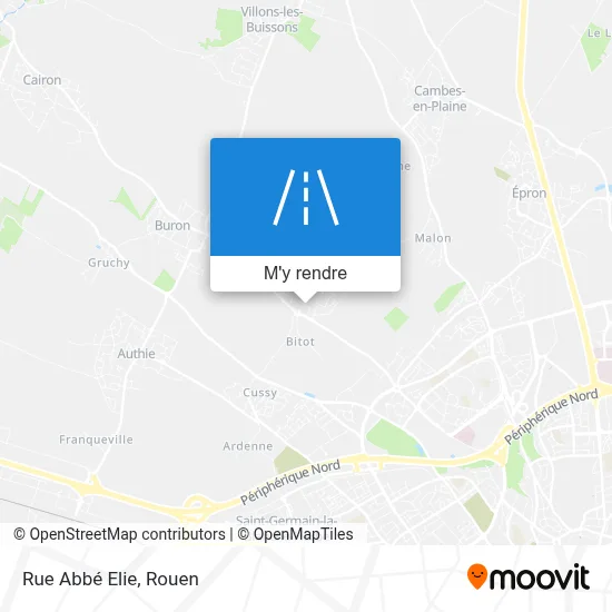 Rue Abbé Elie plan