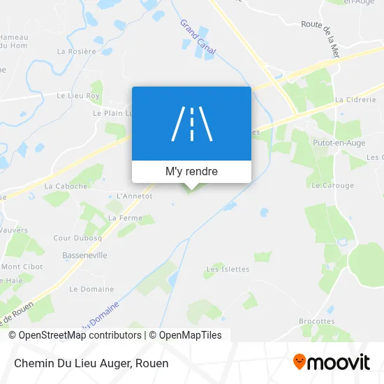 Chemin Du Lieu Auger plan