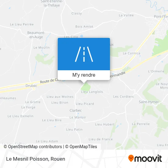 Le Mesnil Poisson plan