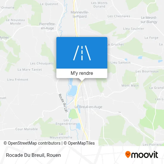Rocade Du Breuil plan