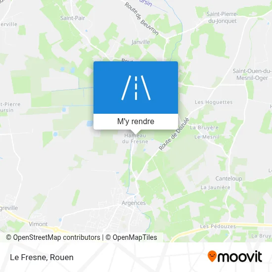 Le Fresne plan