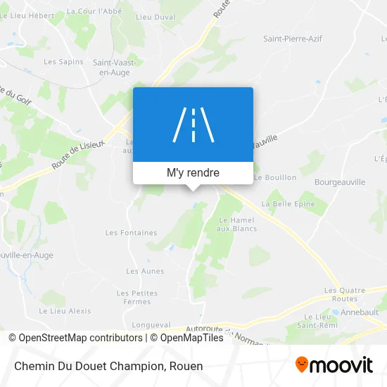 Chemin Du Douet Champion plan