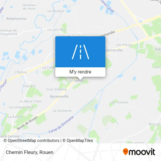 Chemin Fleury plan