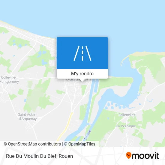 Rue Du Moulin Du Bief plan
